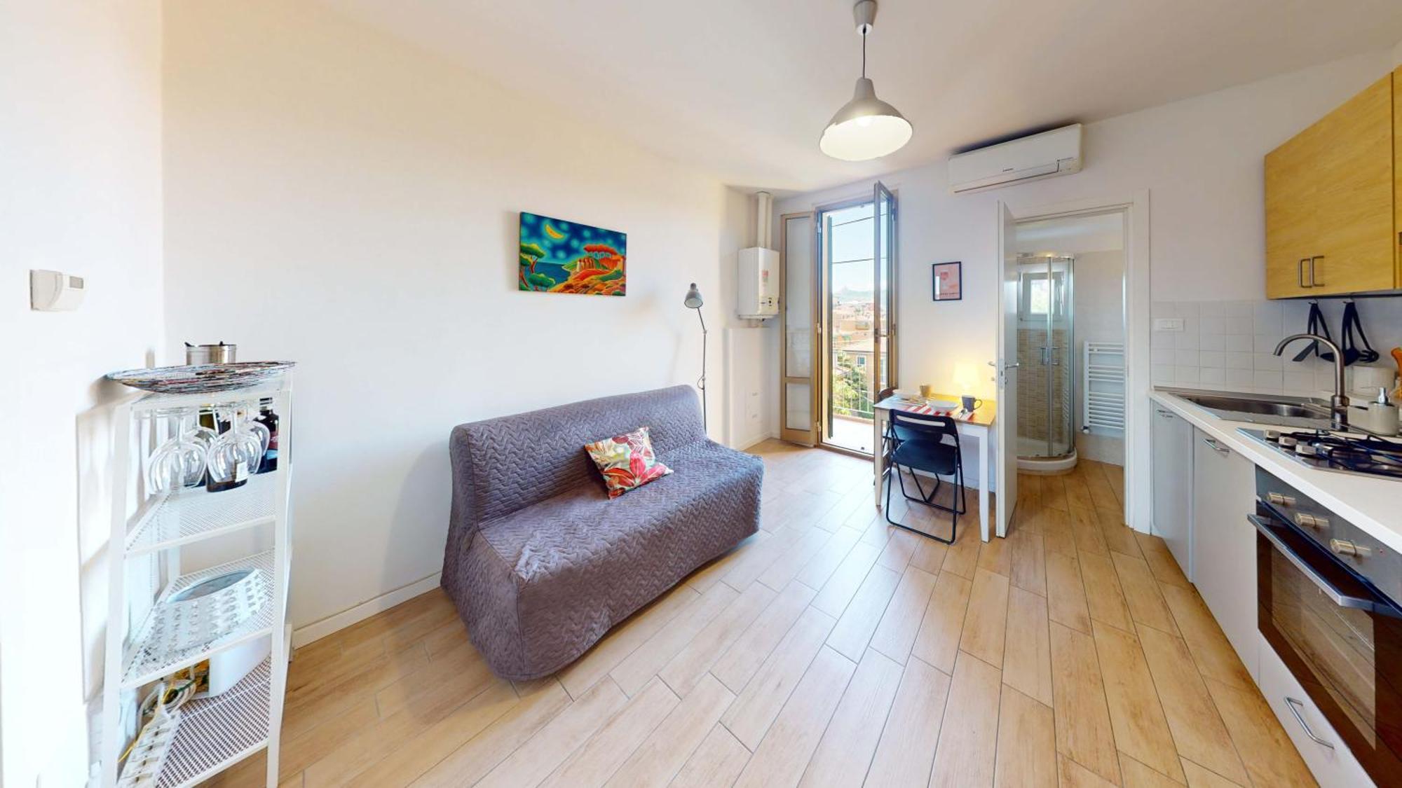 Appartamento Accogliente Con Vista San Luca Bologna Luaran gambar